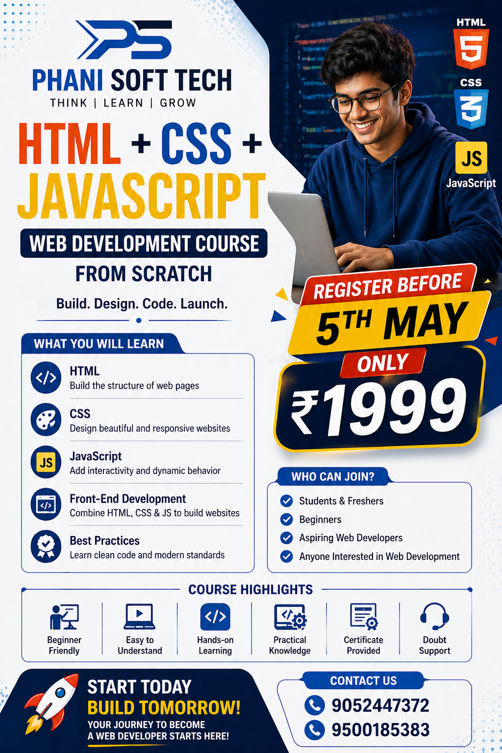 Web Development Course Brochure